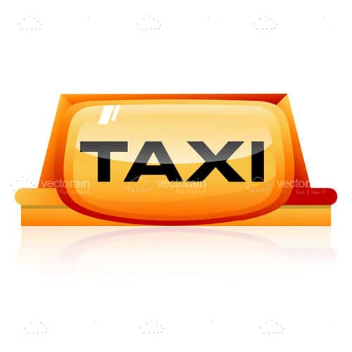 Taxi sign